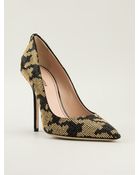 DSquared2 Embellished Houndstooth Pumps - Lyst