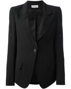 Ann Demeulemeester Oversized Blazer - Lyst