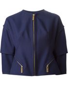 Kenzo Cropped Jacket - Lyst