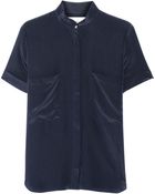 Studio Nicholson Bleeker B Silk Shirt - Lyst