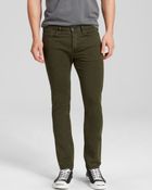 Paul Smith Jeans - 5 Pocket Slim Fit In Khaki Green - Lyst