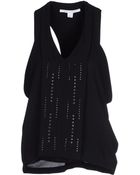 Diane von Furstenberg Top - Lyst