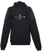 Jeremy Scott Airtex Detail Hooded Sweatshirt - Lyst