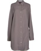 T By Alexander Wang Short Dress - Lyst