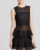 Joa Top - Illusion Stripe Peplum - Lyst