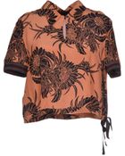 Prada Blouse - Lyst