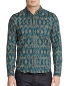 Life After Denim Regular-Fit Silverlake Print Cotton Shirt - Lyst