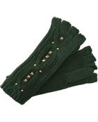 Steve Madden Stud Muffin Fingerless Glove - Lyst