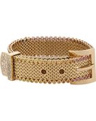 Aurélie Bidermann Fine Multi Gemstone & Gold Belt Bracelet - Lyst