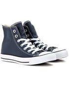 Converse Chuck Taylor All Star Leather High-Tops - Lyst