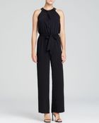 Calvin Klein Halter Jumpsuit - Lyst
