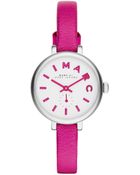 Marc By Marc Jacobs Sally Watch With Leather Strap - Lyst