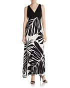 Karen Kane Printed Jersey Maxi Dress - Lyst