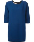 Marni Three Quarter Sleeve Dress - Lyst