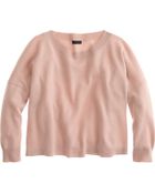 J.Crew Collection Cashmere Cropped Sweater - Lyst