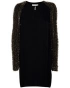 3.1 Phillip Lim Static Beaded Sleeve Dress - Lyst