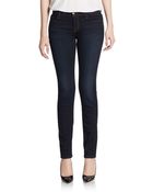 J Brand Mid-Rise Rail Straight-Leg Jeans - Lyst