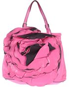 Valentino Large Leather Bag - Lyst