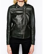 Muubaa Carmona Leather Biker Jacket - Lyst