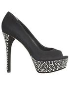 B Brian Atwood Bea Black Suede - Lyst