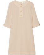 Goat Wool-Crepe Dress - Lyst