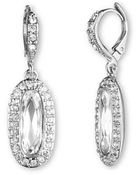 Givenchy Crystal Baguette Drop Earrings - Lyst