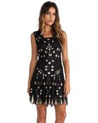 Anna Sui Diamond Lace Dress - Lyst