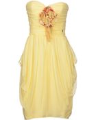 John Galliano Short Dress - Lyst