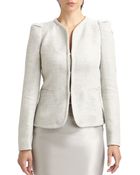 Armani Lurex Melange Jacket - Lyst