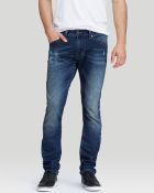 Diesel Jeans - Thavar Jogg Super Slim Fit In Dark Wash - Lyst