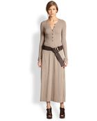 Michael Kors Henley Dress - Lyst