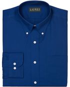 Lauren by Ralph Lauren Classicfit Poplin Dress Shirt - Lyst