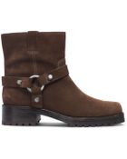 Michael Kors Macey Suede Ankle Boot - Lyst