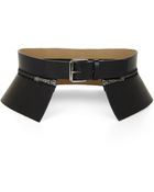 BCBGMAXAZRIA Peplum Zippered Waist Belt - Lyst