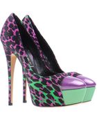 Casadei Platform Pumps - Lyst