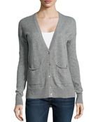 Autumn Cashmere Cashmere High-Low Cardigan - Lyst