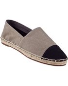 Steven By Steve Madden Ceciile Slip-On Taupe Fabric - Lyst
