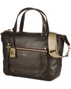 Lauren by Ralph Lauren Humphrey Satchel Tote - Lyst