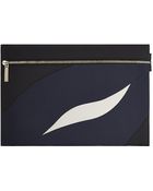 Victoria Beckham Large Wave Zip Pouch - Lyst