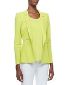Misook Maribel Ottoman Ribbed Jacket - Lyst