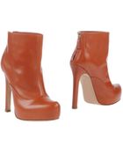 Pollini Ankle Boots - Lyst