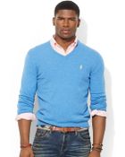 Polo Ralph Lauren Merino Wool V Neck Sweater - Lyst