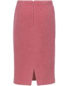 Stefanel Longuette Skirt - Lyst