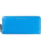 Marc By Marc Jacobs Twotone Wallet - Lyst