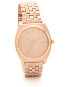 Nixon Time Teller Watch - Rose Gold - Lyst