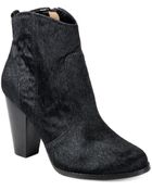 Joie Dalton Calf Hair Ankle Boots - Lyst