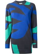 Kenzo 'Palm Leaf' Sweater - Lyst