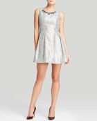 Joa Dress - Jacquard Metallic - Lyst
