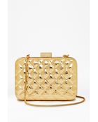 French Connection Tabbie Box Clutch - Lyst