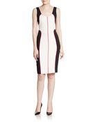 Jay Godfrey Rowling Colorblock Sheath Dress - Lyst